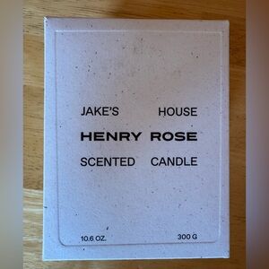 Henry Rose Jake's House Scented Candle 10.6 Fl Oz - Brand NEW!